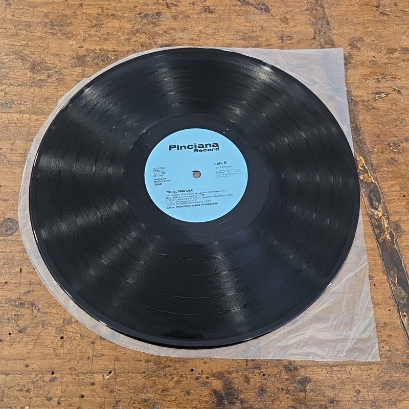 LP Francesco Florenzano- Tu, Ultima Dea FPM 021 Made In Italy 1980 Italian Music