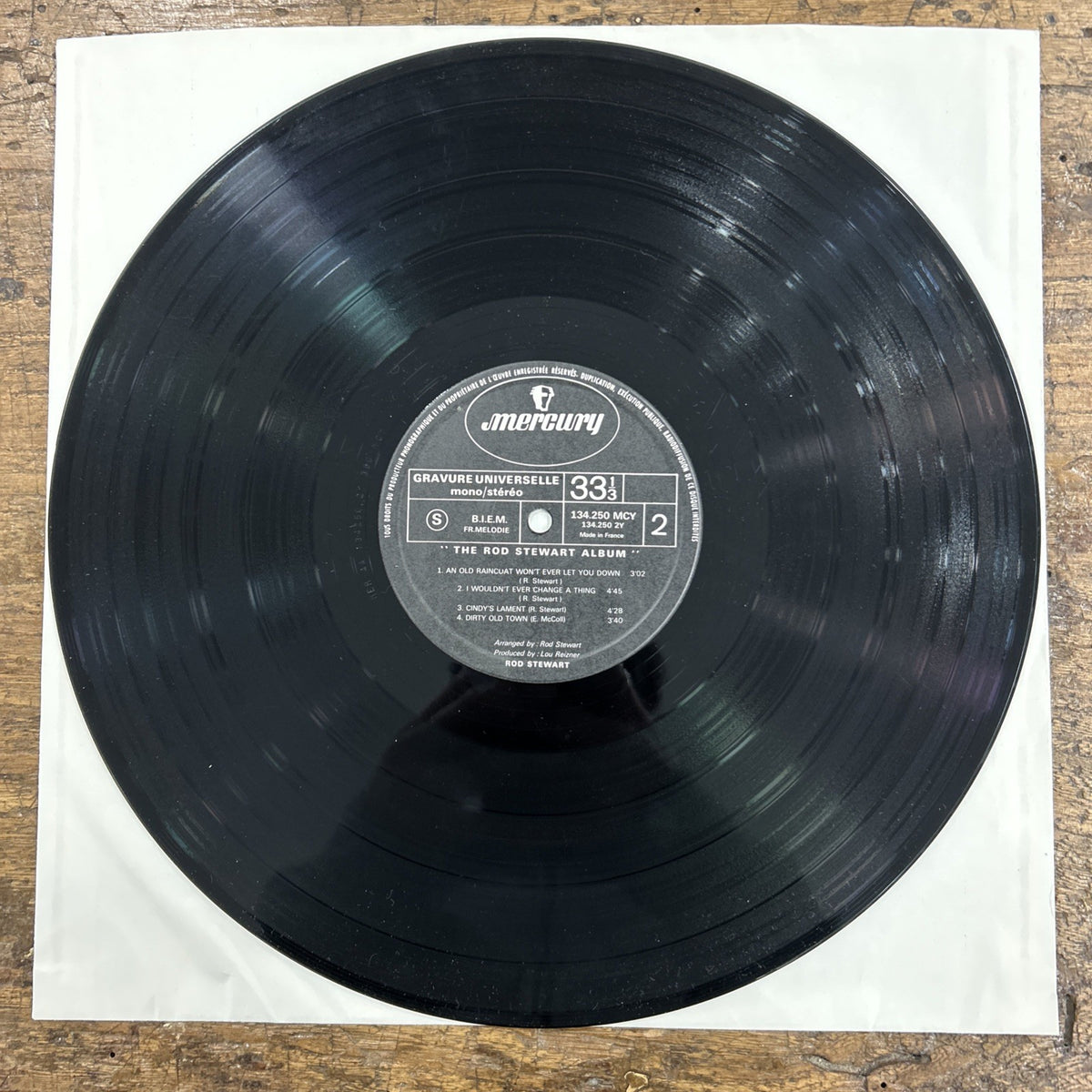 LP Rod Stewart - The Stewart Album 134.250 MCY France Vinile Musica Rock