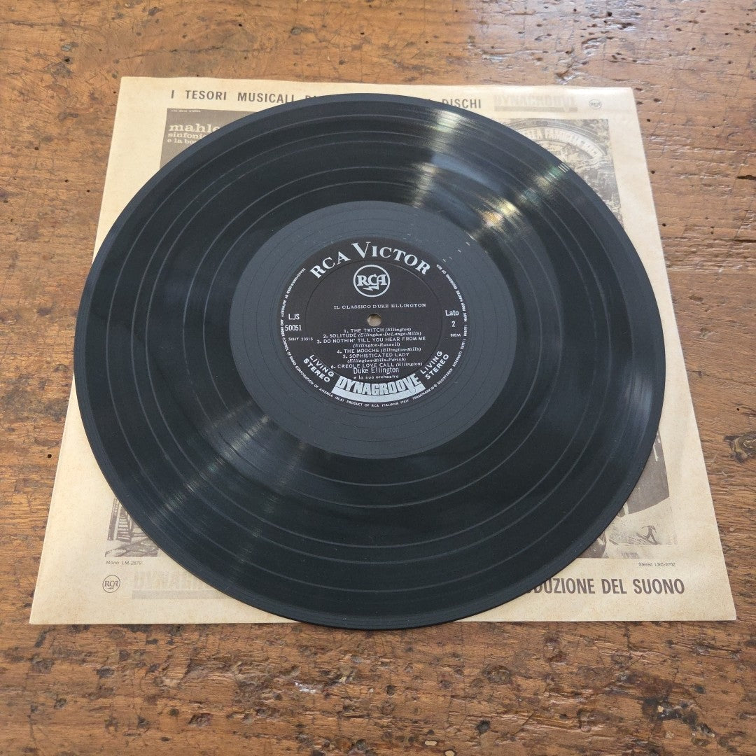 LP Duke Ellington - The Popular Duke Ellington LJS 50051 Jazz Vinile Made In IT