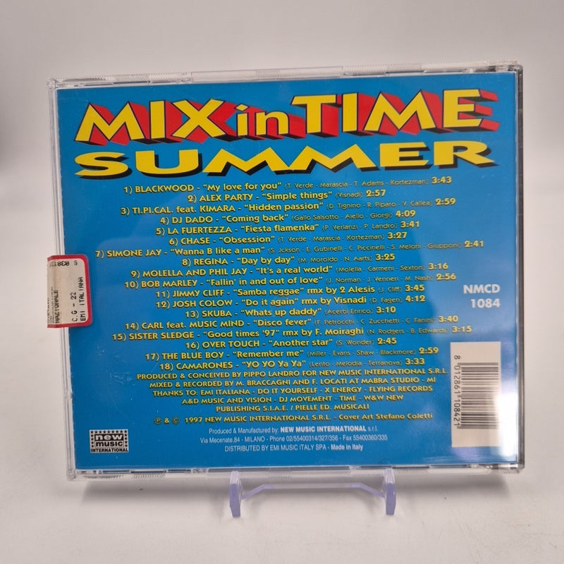 CD Dance MIX IN TIM3 SUMMER NMCD 1084 Italy 1997 Blackwood Molella Skuba Regina