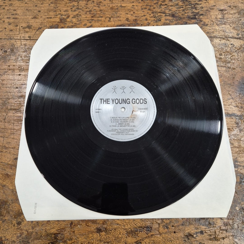 LP The Young Gods - LD 8821 Made In Belgium Electronic Rock Vinile