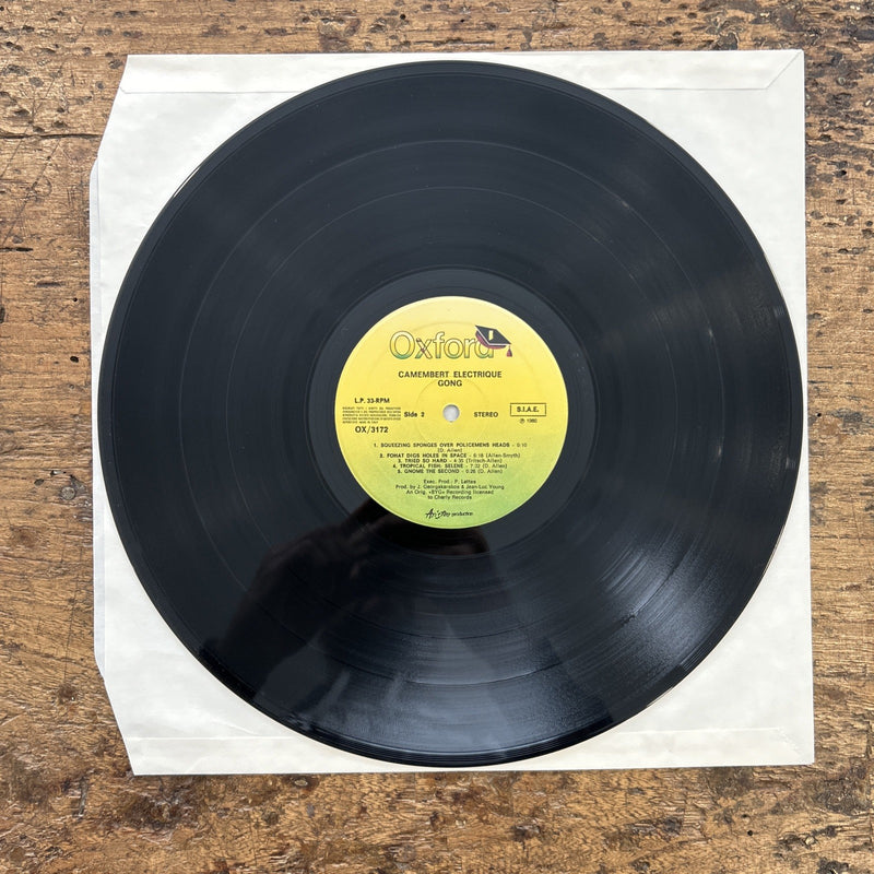 LP Camembert Electrique - Gong OX/3172 VINILE Made In Italy Psychedelic Rock