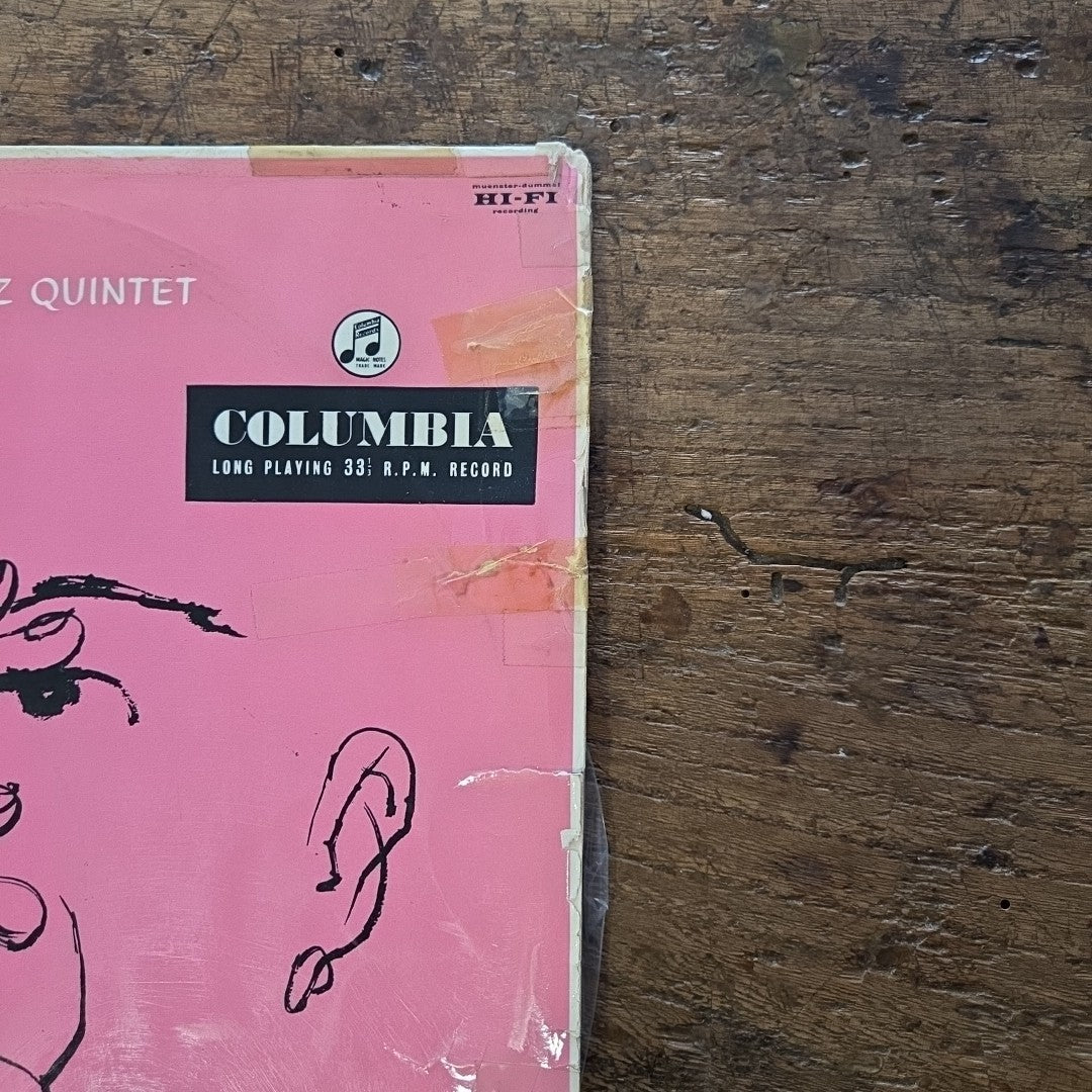 LP Interpretations By The Stan Getz Quintet - 33 CX 10057 Jazz Vinile 1953