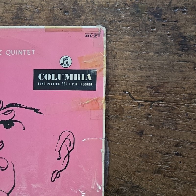 LP Interpretations By The Stan Getz Quintet - 33 CX 10057 Jazz Vinile 1953