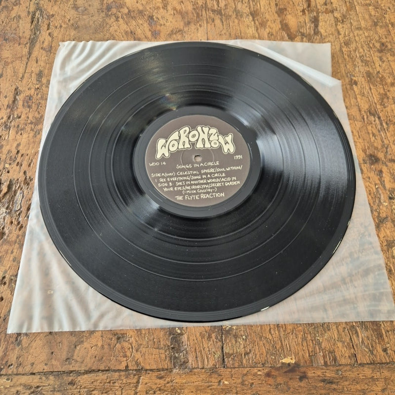 LP The Flyte Reaction - Songs In A Circleb Woo 14 Musica Rock Psychedelic Vinile