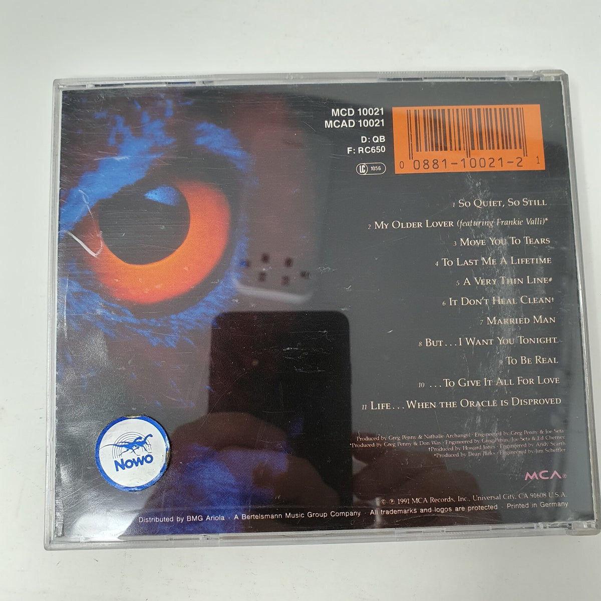 CD Nathalie Archangel – Owl MCA Records – MCAD 10021