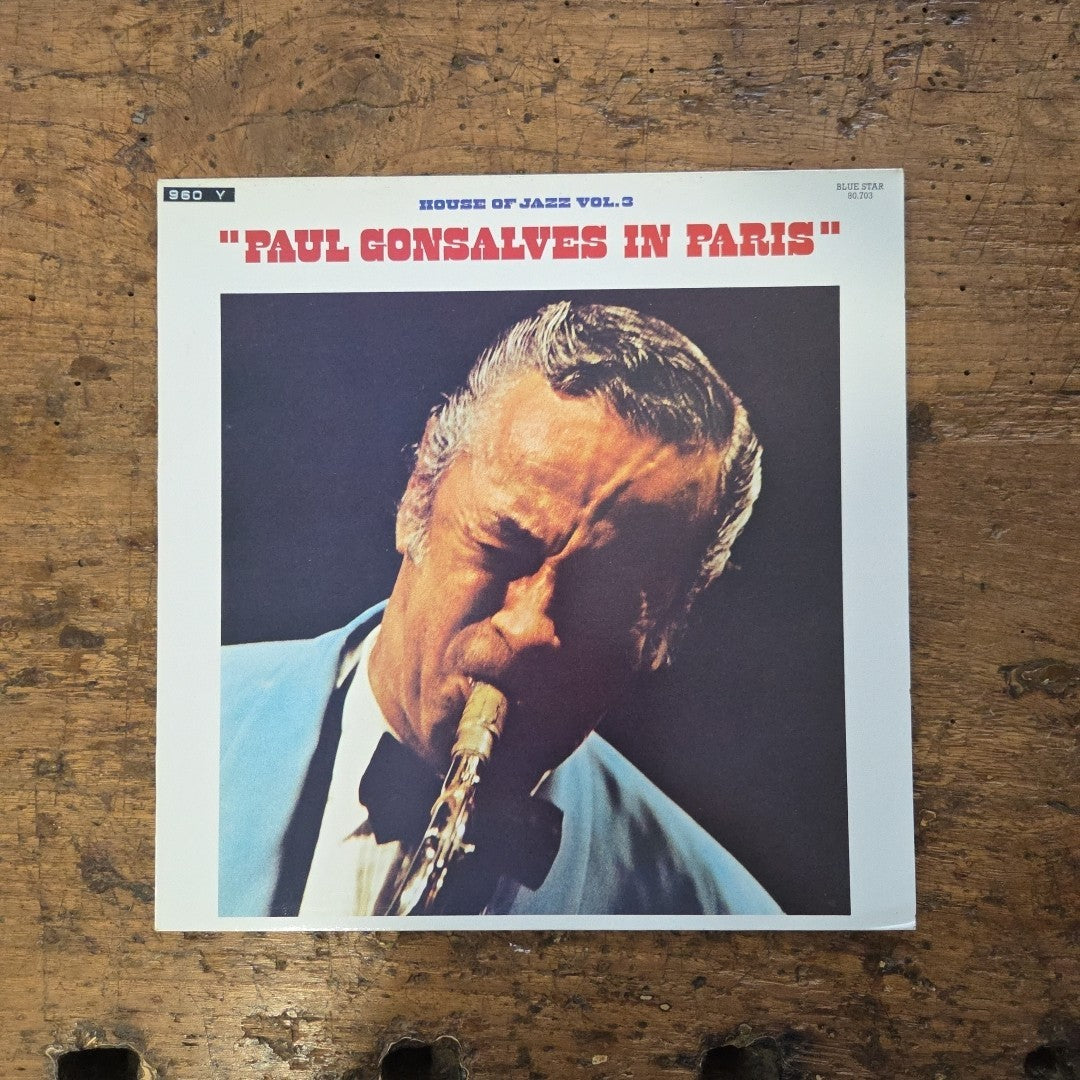 LP Paul Gonsalves  - Paul Gonsalves In Paris Star 80 1970 Jazz Vinile