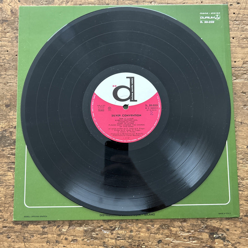 LP Silver Convention 30-239 Prima Stampa Italiana 1975 Funk Soul Disco Vinile