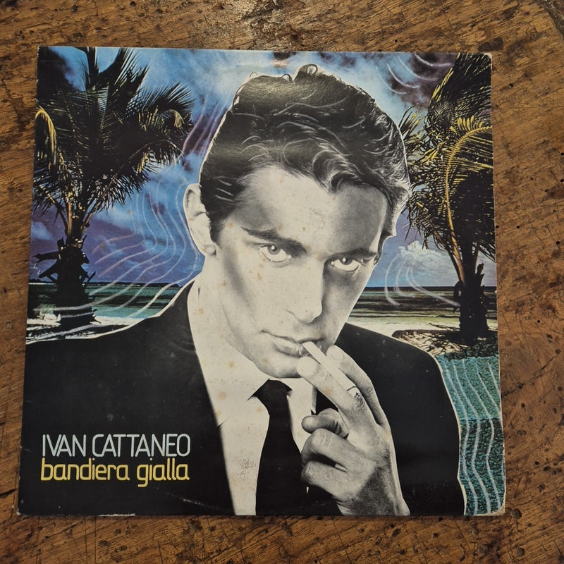 LP Ivan Cattaneo - Bandiera Gialla CGD 20350 Musica Italiana Vinile 12