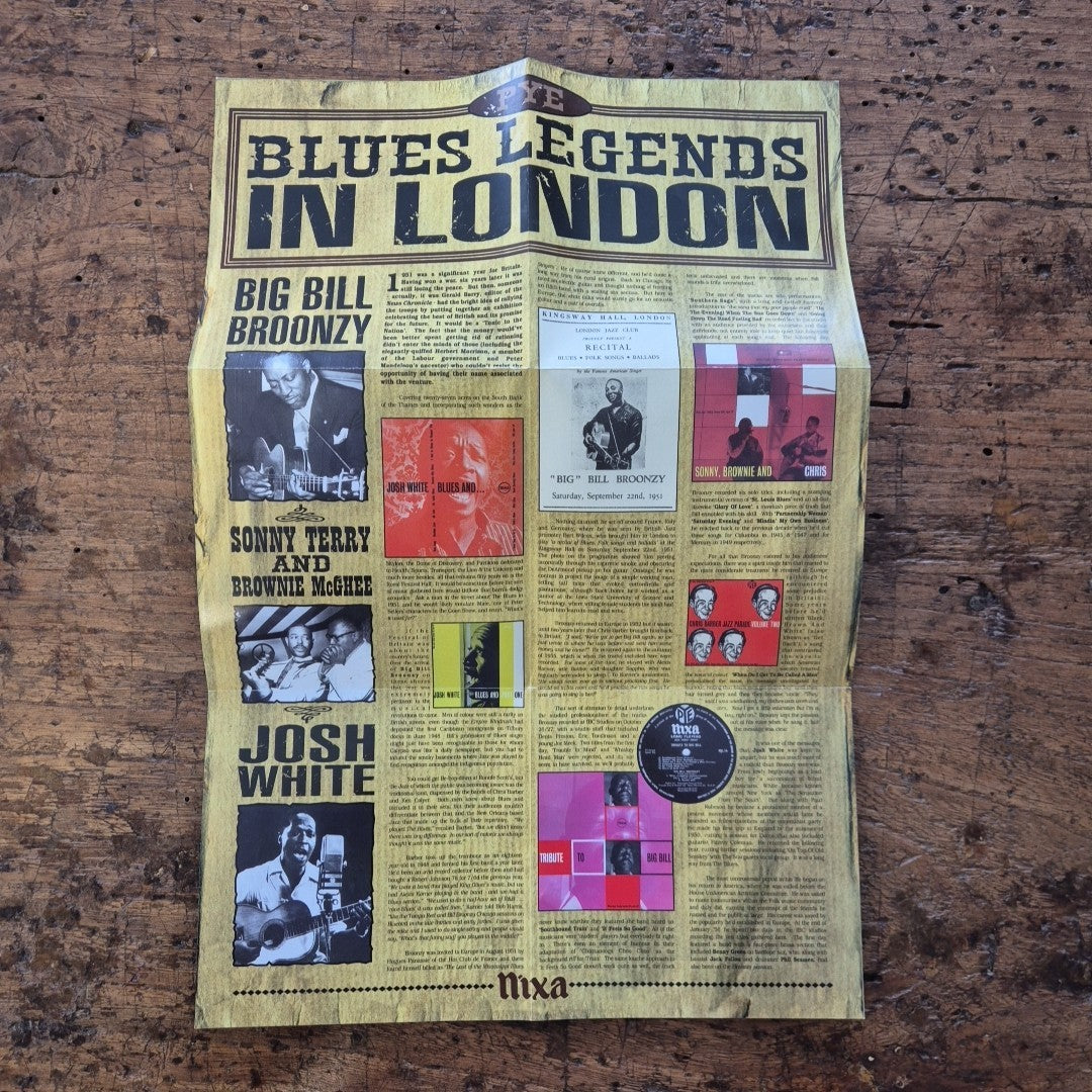 CD Blues Legends In London Big Bill Broonzy Sonny Terry Josh White Jazz