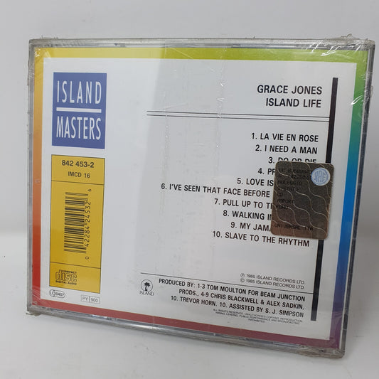 CD Grace Jones – Island Life Island Records – 842 453-2 Sealed