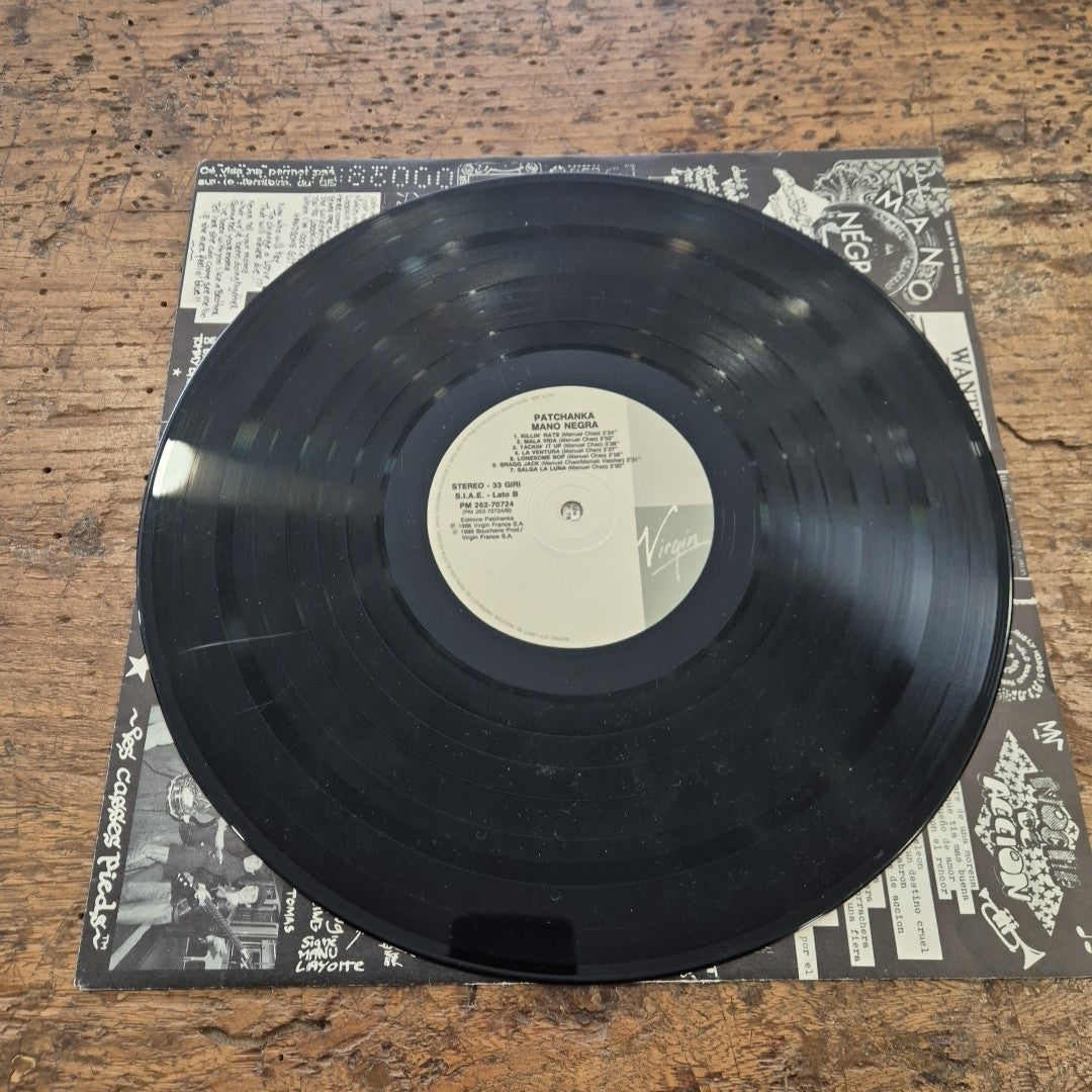 LP La Mano Negra - Patchanka PM262 70724 Made In Italy Musica Rock Vinile