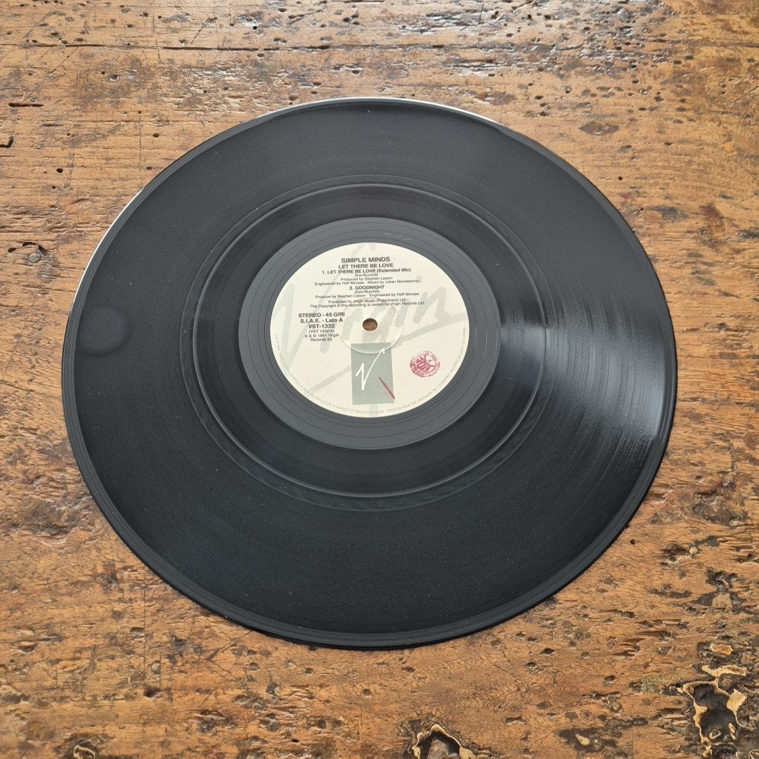 LP Simple Minds - Let There Be Love VST-1332 Musica Pop Rock Vinile 1986