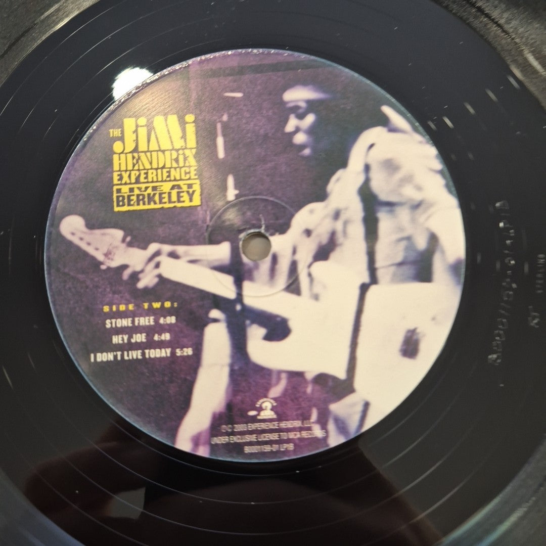 LP The Jimi Hendrix Experience - Live At Berkeley B0001159-01 Psychedelic Rock