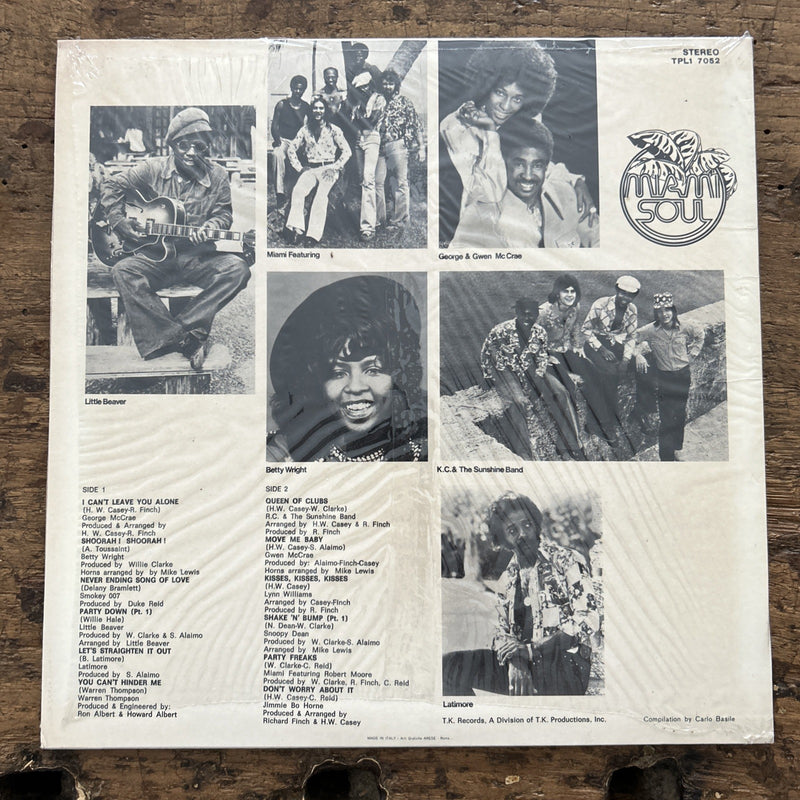 LP Miami Soul TPL 7052 RCA 1975 Funk Soul Disco Vinile