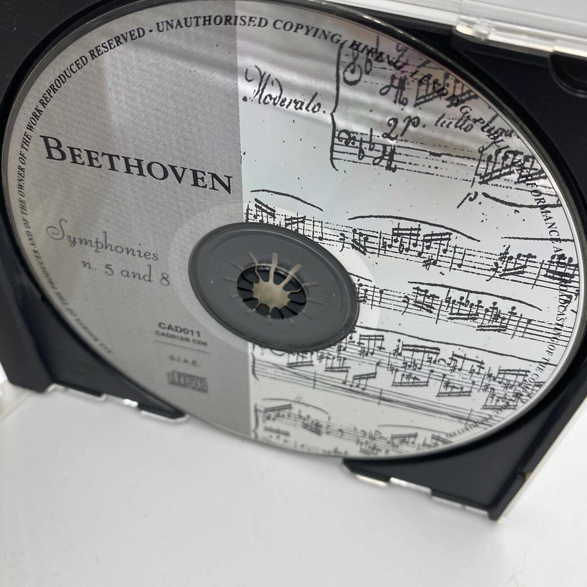 CD Beethoven Sinfonia N5 And 8 Classica