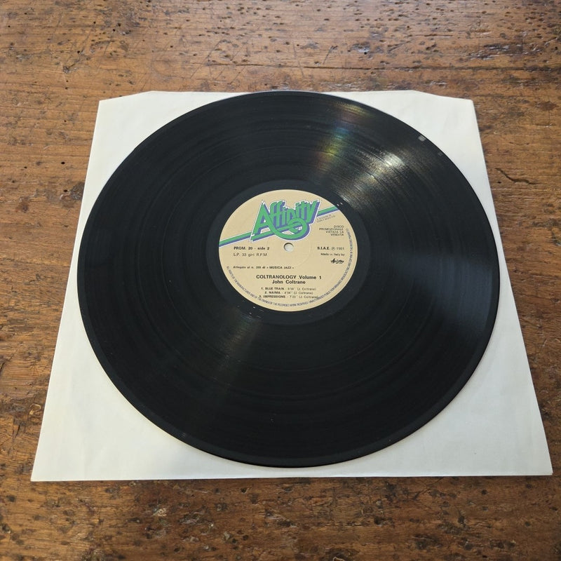 LP John Coltrane - Xoltranology Volume One PROM. 2P 1981 Jazz Music