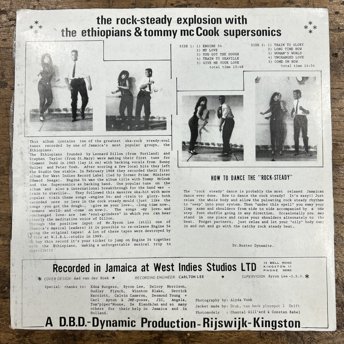 LP The Ethiopians - Lets Ska And Rock Steady ENGINE ‘54 Vinile Ska Reggae