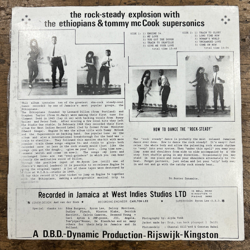 LP The Ethiopians - Lets Ska And Rock Steady ENGINE ‘54 Vinile Ska Reggae