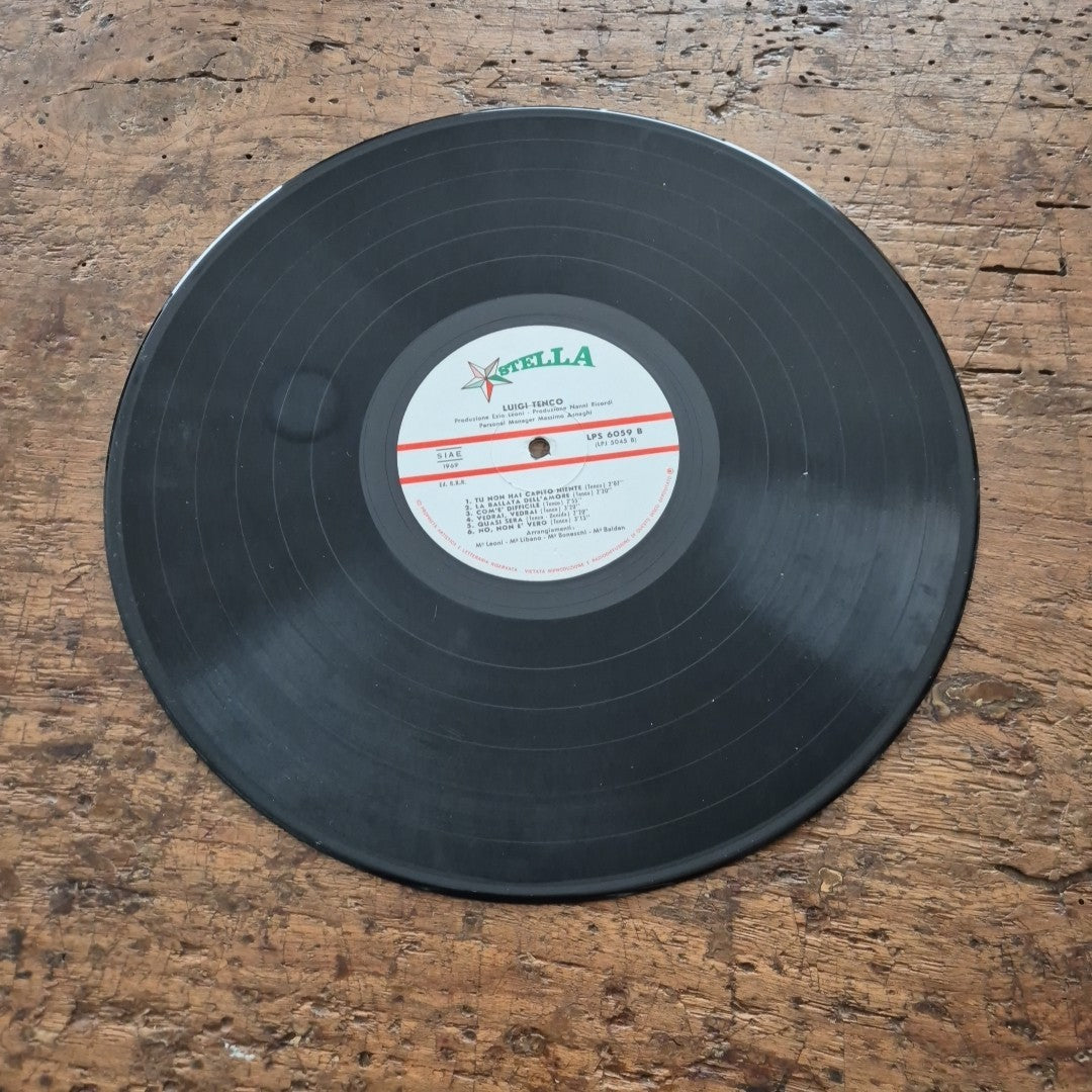 LP Luigi Tenco Ballate E Canzoni Sm 3180 Musica Italiana Chanson Pop