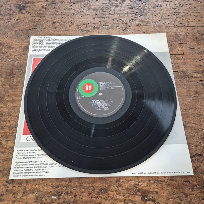 LP Paola Turci - Ritorno Al Presente ZL 74521 Musica Italiana Vinile