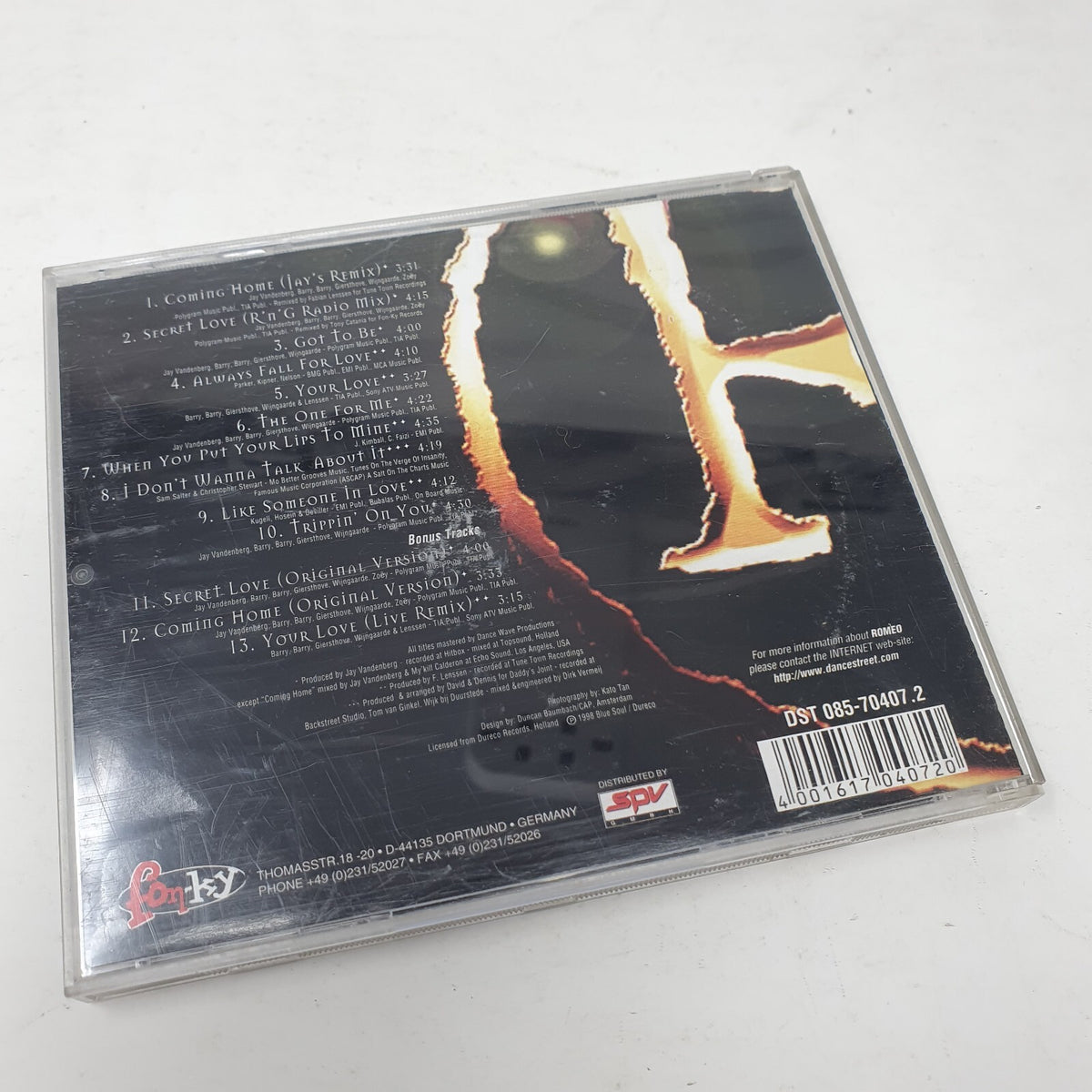 CD Roméo – DebutDureco Records – DST 085-70407.2