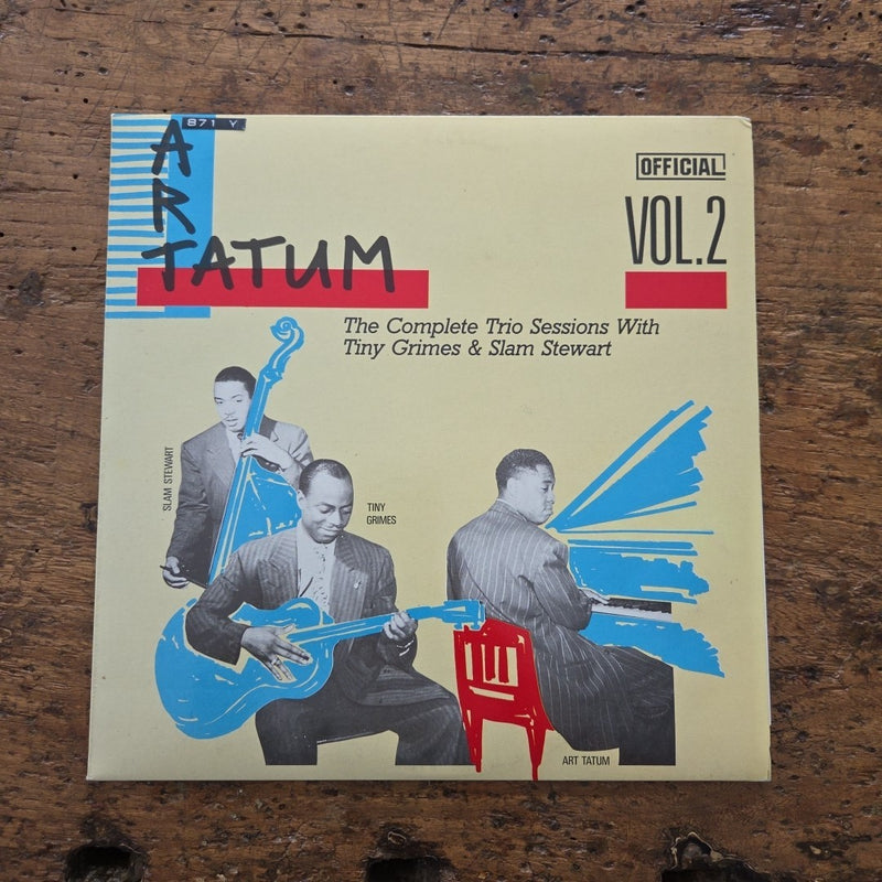 LP Art Tatum- The Complete Trio Sessions Vol. 2 3002 Jazz  Vinile 1988