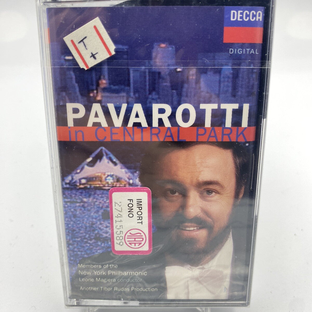 MUSICASSETTA Tape SS Luciano Pavarotti – Pavarotti In Central Park Classica