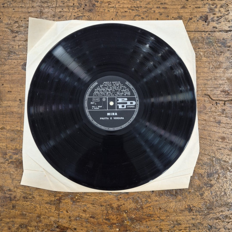 LP Mina Frutta E Verdura Pld. L 5069 Chanson Vocal Vinile Pop 12