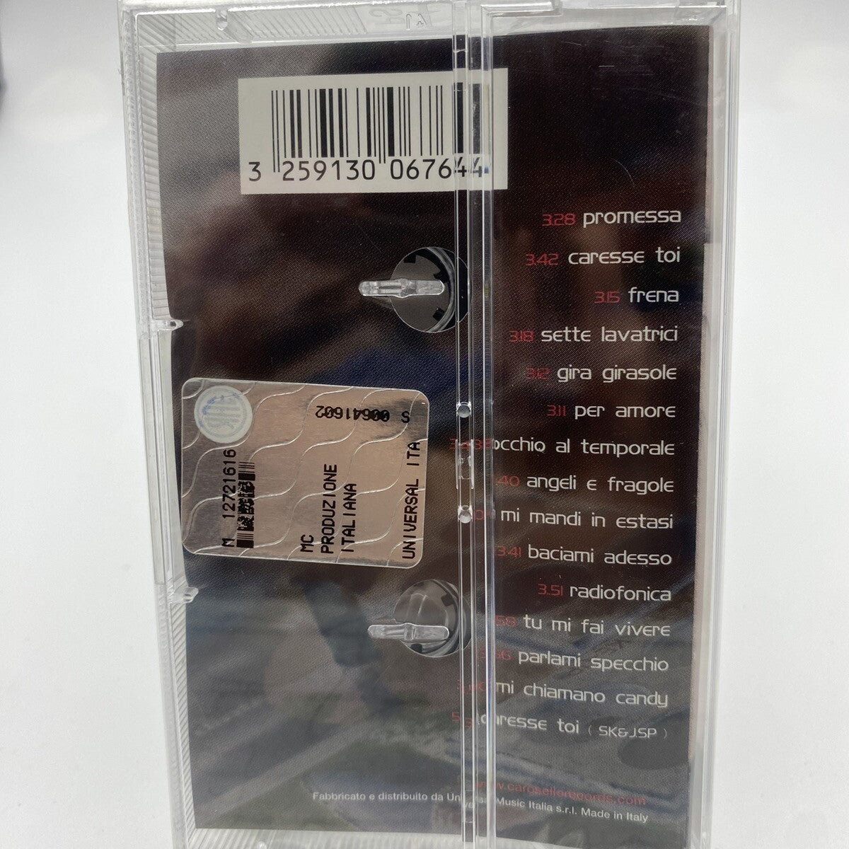 MUSICASSETTA Tape SS Carlotta- Promessa Italy