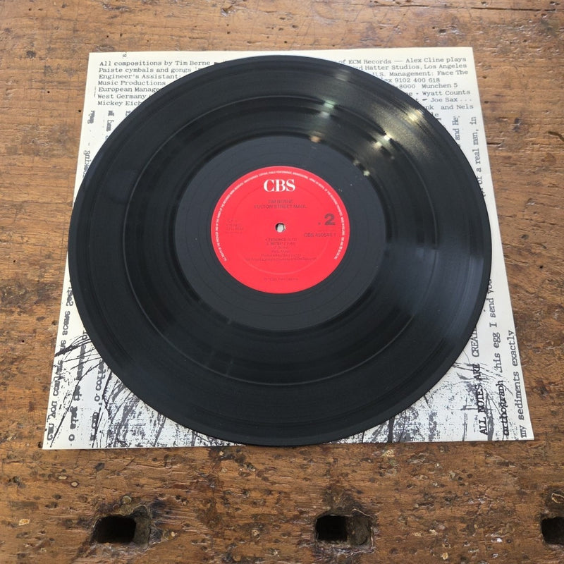 LP Tim Berne - Fulton Street Maul CBS 450548 1  Jazz Vinile 1986 Made In UK
