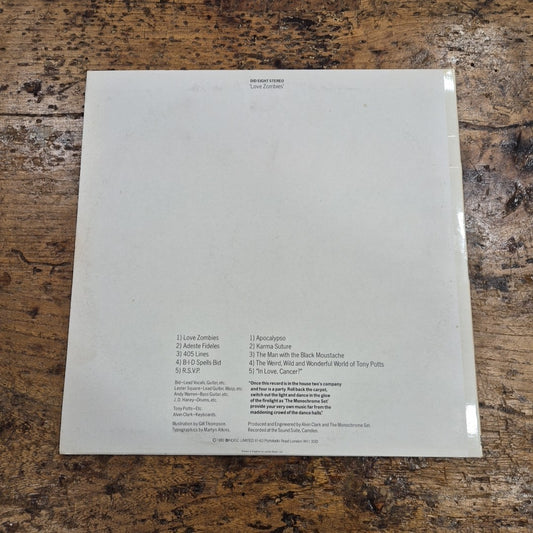 LP Love Zombies - The Monochrome Set DID 8 Musica Rock Alternative Vinile
