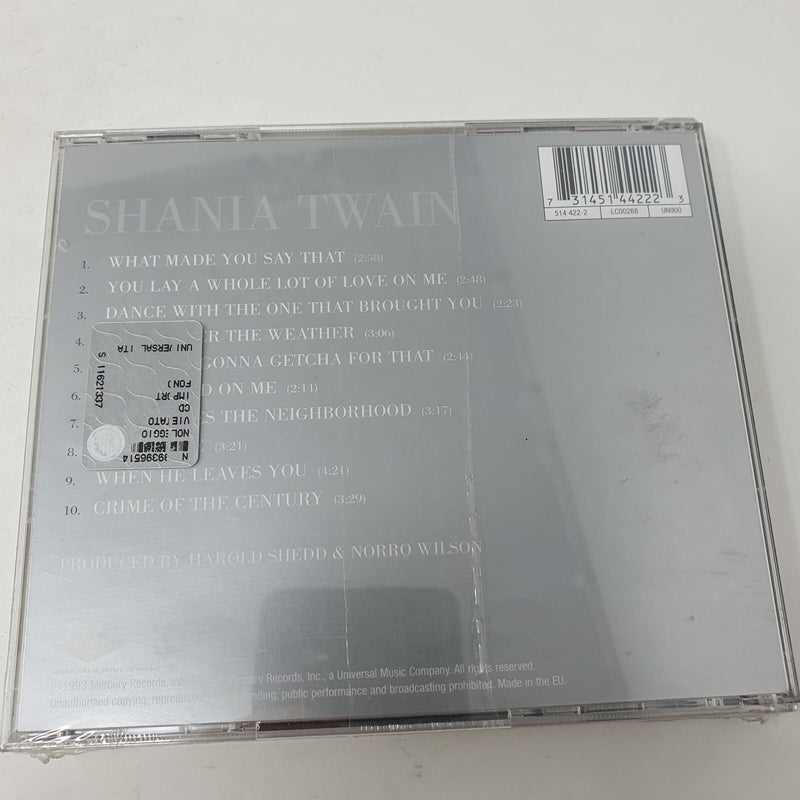 CD Shania Twain S/t Mercury – 514 422-2Sealed