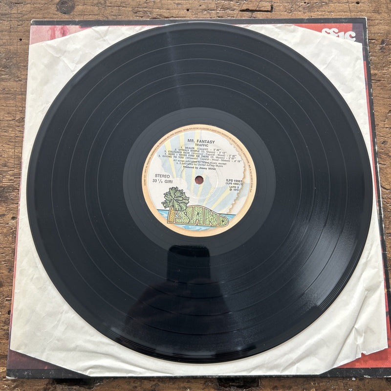LP Mr. Fantasy - Traffic ILPS 19061 Vinile Musica Rock Psichedelica