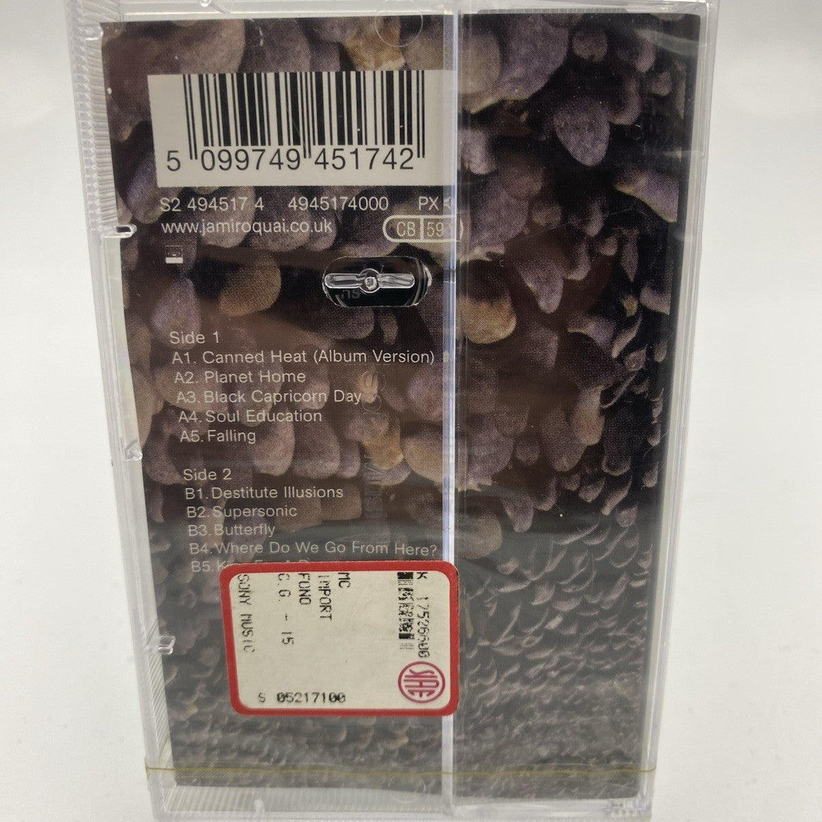 MUSICASSETTA Tape SS Jamiroquai – Synkronized Elettronica Sigillata