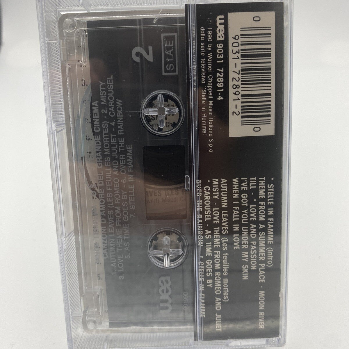 MUSICASSETTA Tape SS Vince Tempera* – Stelle In Fiamme Italy