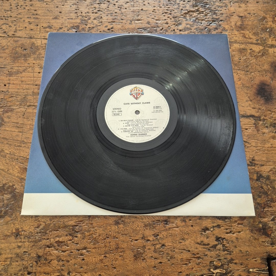 LP Donna Summer - Cats Without Claws 25 0806-1 Funk Soul Disco Pop 1984