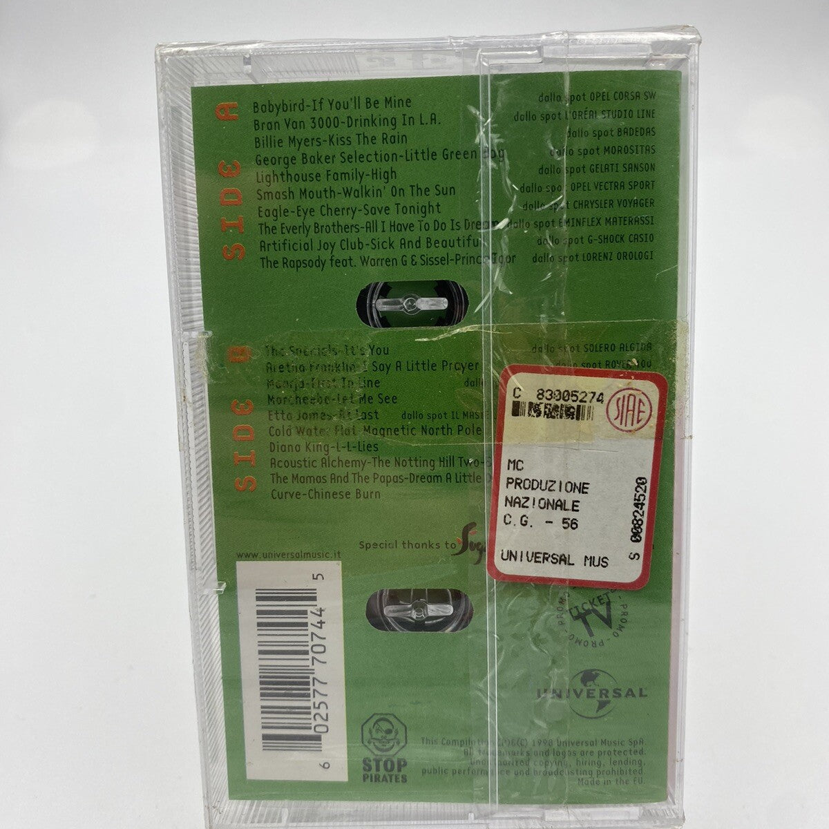 MUSICASSETTA Tape SS Wonderful Spot Various Compilation Spot Televisive