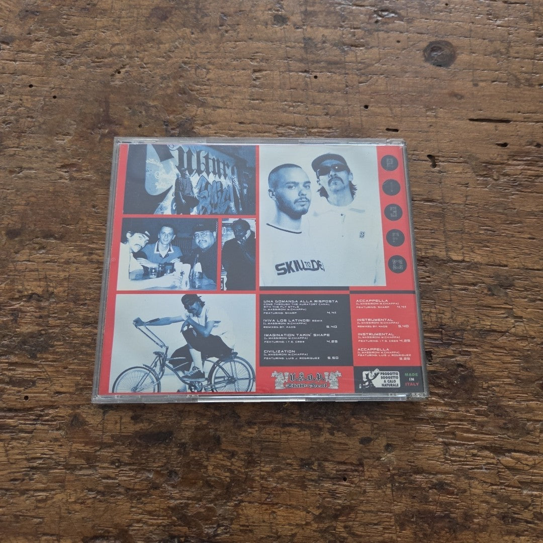 CD Flycat - Una Domanda Alla Risposta V.S.O.P. 103 1999 Musica Hip Hop Italiana