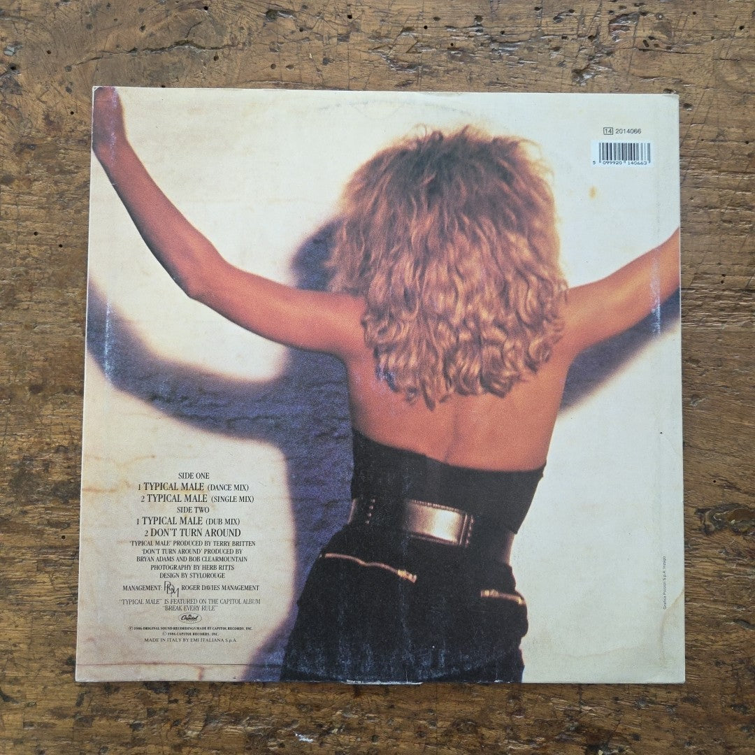 LP Tina Turner - Typical Male 14 201 4066 1986 Musica Pop Vinile