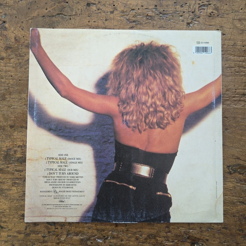 LP Tina Turner - Typical Male 14 201 4066 1986 Musica Pop Vinile