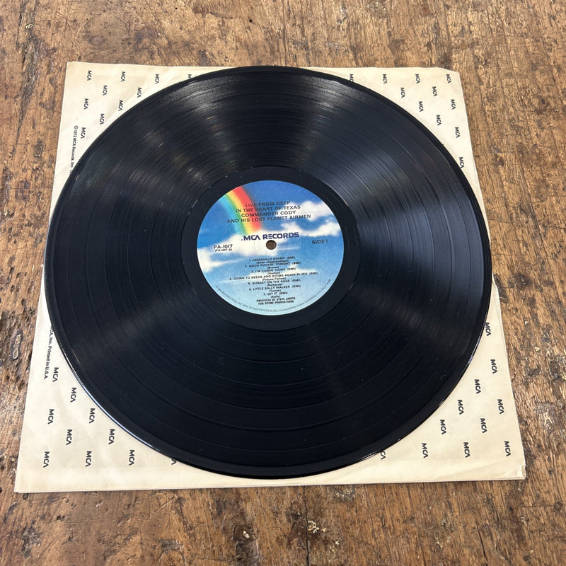 LP Commander Cody - Live From Deep In The Heart Of Texas PAS1017 USA Rock Folk