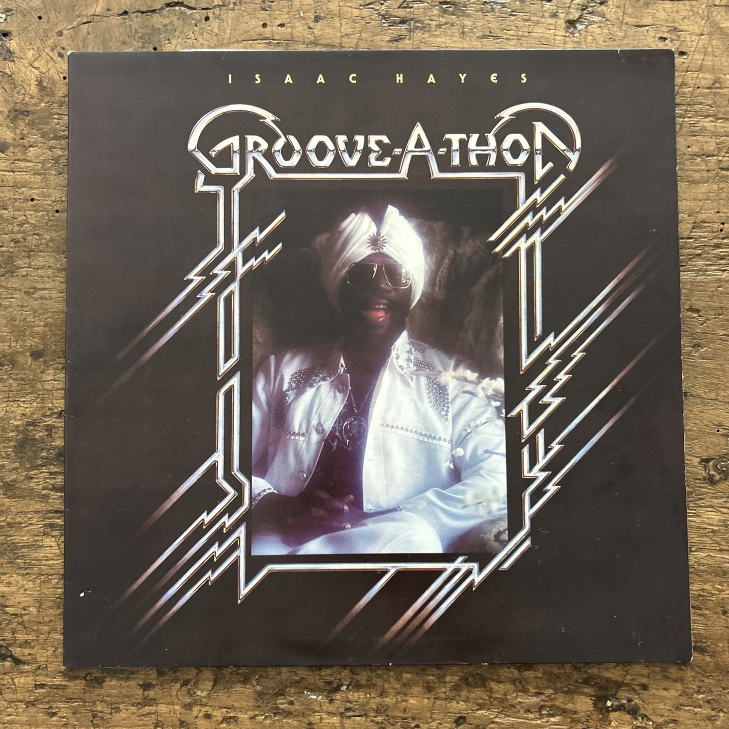 LP Isaac Hayes Groove-a-thon ABC 411 Funk Soul Disco Vinile 12”