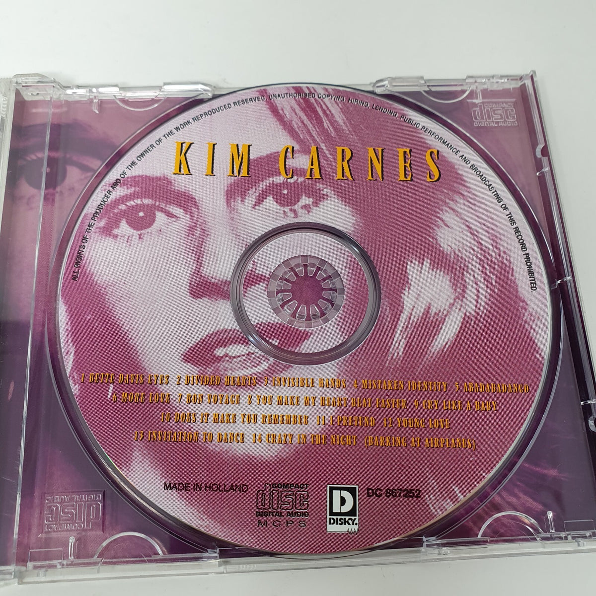 CD Kim Carnes – Bette Davis Eyes Disky – DC 867252