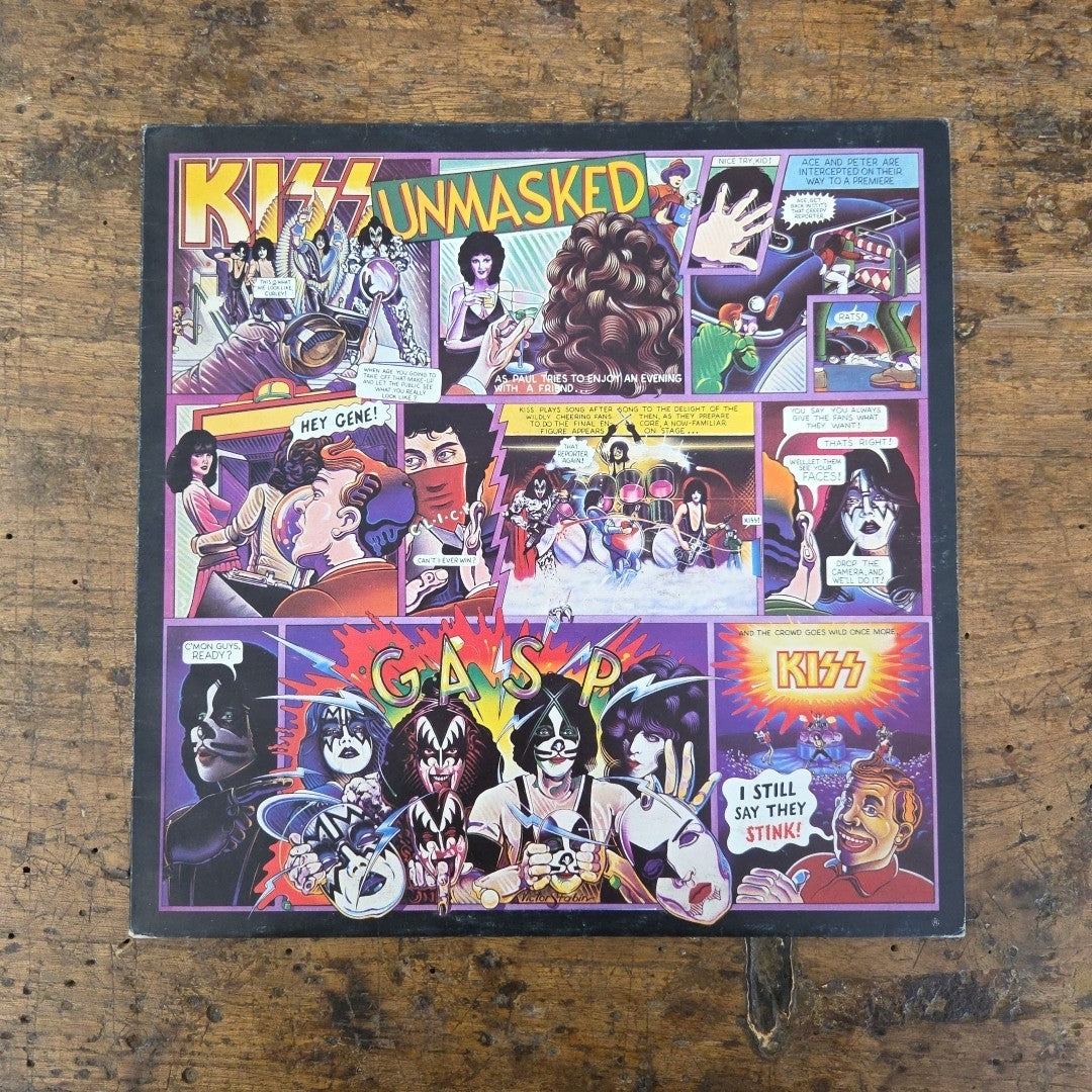 LP KISS - Unmasked CALP 5062 1980 Casablanca Rock Vinile Made In Italy