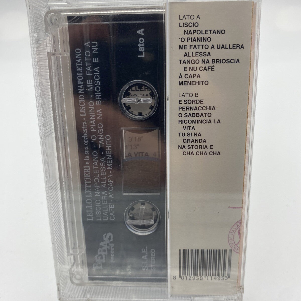 MUSICASSETTA Tape SS Lello Lettieri Ballo Liscio Italy