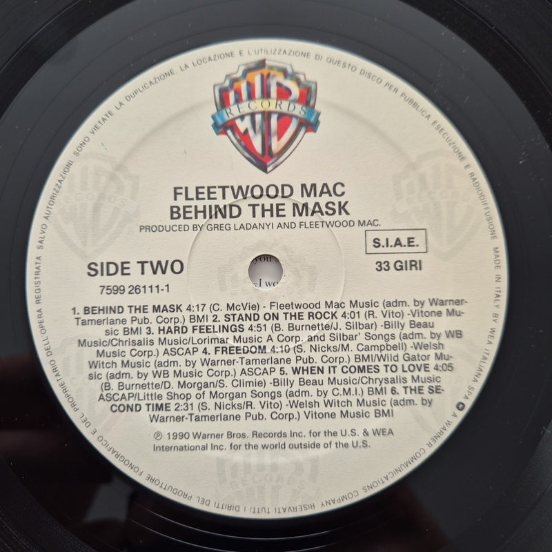 LP Fleetwood Mac - Behind The Mask 7599 26111-1 Musica Pop Rock Vinile