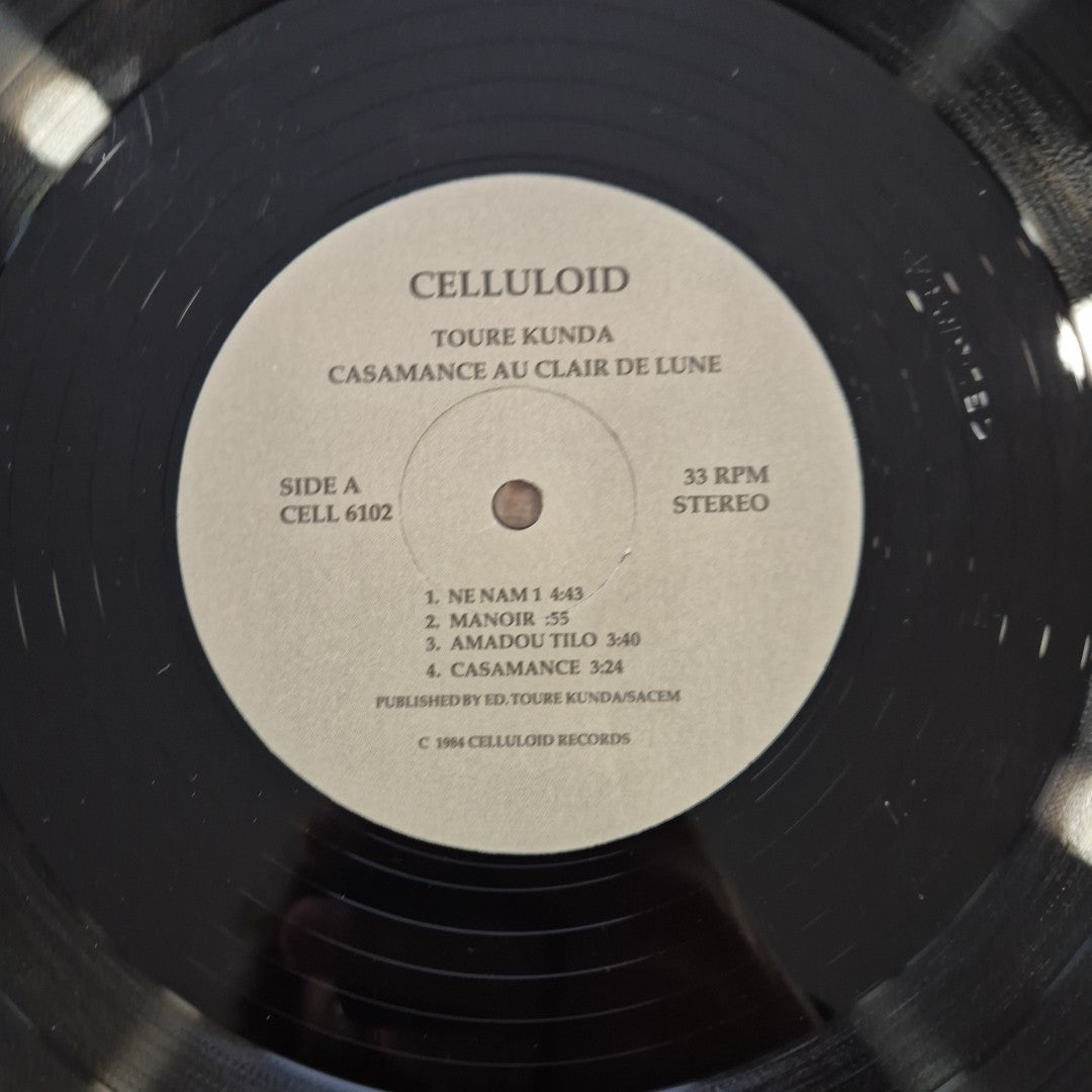 LP Toure Kunda - Casamance Au Clair De Lune CELL 6102 Musica African Vinile 12
