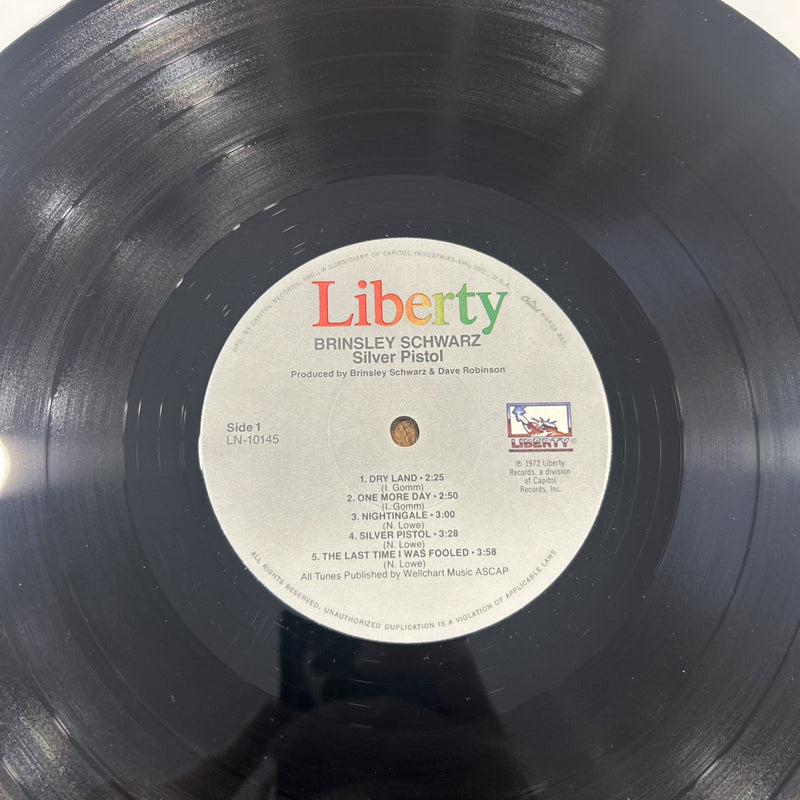 LP Brinsley Schwarz - Silver Pistol LN-10145 Vinile 1972 Made In US Rock