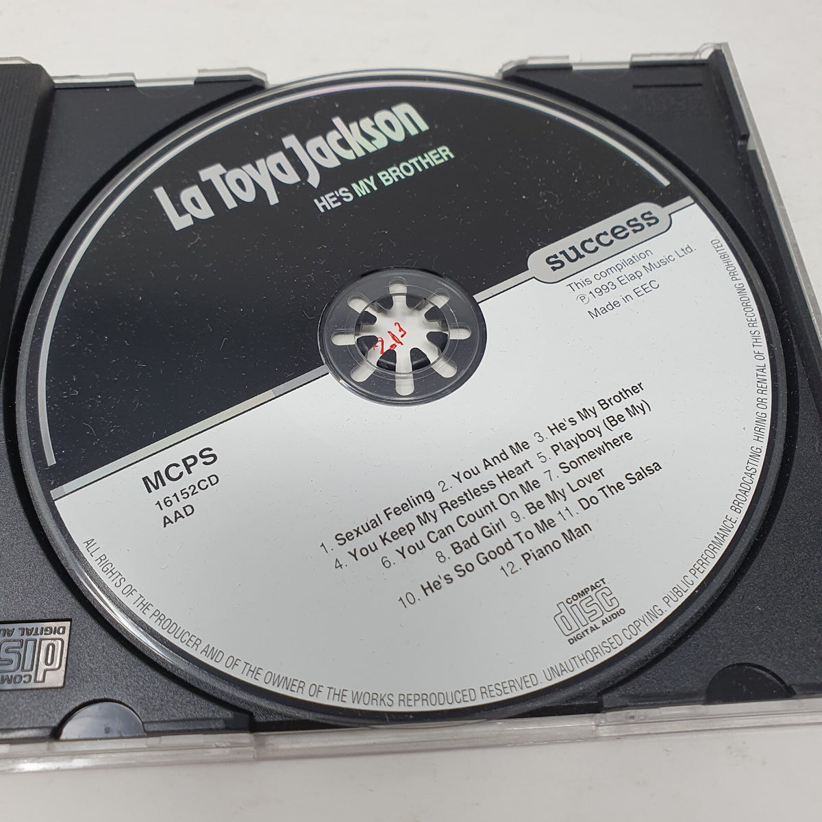 CD La Toya Jackson – He's My Brother Success – 16152CD